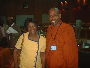 August 2007 at IFAPA meeting in Libya with MP from South Africa.jpg